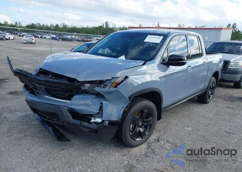 2025 Honda Ridgeline Black Edition from USA, damaged, VIN 5FPYK3F84SB040086